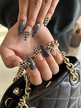 エンヴィネイルズ 豊橋店(envy nails)/千鳥柄♪