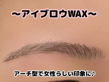 ルルバイアズール 草加店(LULU by azule)/眉が整うとメイク時間も時短に♪