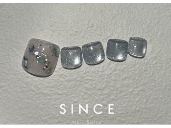 シンス(Since)/8月 foot monthly design