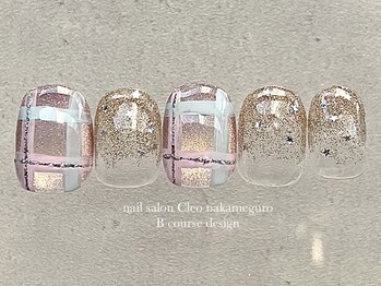 【3月】インクチェックネイル