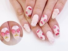 ネイルコレクション ピンク(Nail Collection Pink)/ジェル付放★苺＆チェリー編上げ