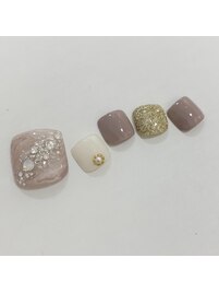 オシャレフットネイル