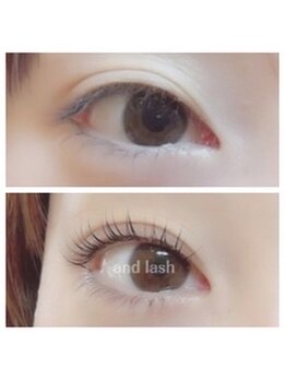 アンドラッシュ 駒込駅前店(and lash)/《まつげパーマ》