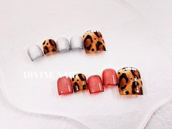 ディバイン ネイルズ(DIVINE NAILS)/フット・デザイン定額