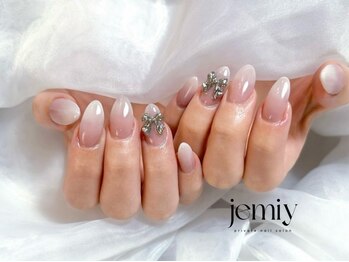 ジェミー(jemiy)の写真/憧れのネイルも思いのまま！褒められネイルで好印象◎指先から可愛く♪トレンドデザインはお任せください☆