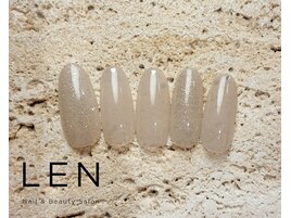 ベージュホワイト×フラッシュ