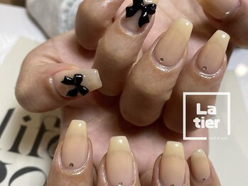 ラティエ(Latier)/:リボンネイル