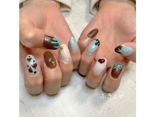 ふきよせ/チョコレートネイル