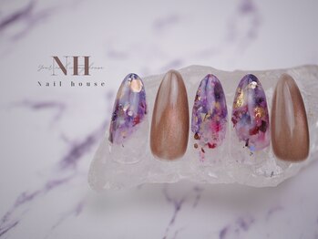 ネイルハウス(Nail house)/リアルフラワーのカケラ