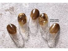バブル シュガー バイ ネイルクローネ(bubble sugar by.nail crone)/秋べっ甲ネイルコレクション♪