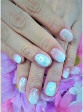 シュガー ネイル(Sugar nail)/選べる華やかデザイン定額コース