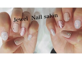 手描きバラアート