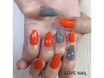 ラブネイル(LOVE NAIL)/秋ネイル
