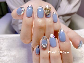 インネイルサロン 日暮里(IN NAIL SALON)/初回オフ無料ガラスフレンチ7500