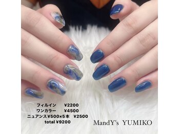 マンディーズ(MandY's)/アシンメトリー/ニュアンス