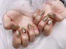 モルフォネイル(Morpho nail)/#ニュアンスネイル #マーブル