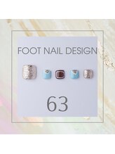 はあとねいる 東武宇都宮駅前店/Foot nail design 63