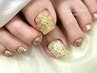 【リピーター様】フット　定額コース親指アート¥7.500