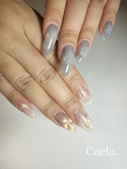 カエラ(Caela)/フラッシュネイル×キルティング