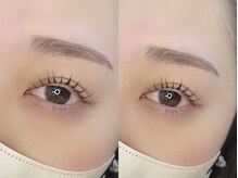 眉毛とまつげパーマの専門店　ロレインブロウ　旭川店/まつ毛パーマ＋眉毛Wax