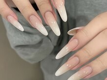 センスネイル 池袋店(Sense Nail)/日常グラデーションミラー梅雨
