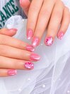かわいいお花ネイル