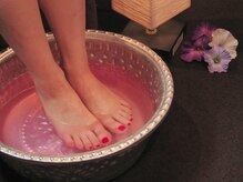 りらくぜーしょん 極/【足湯】