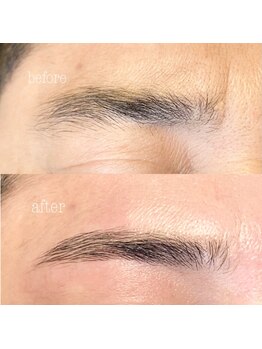 ネイルアンドアイ ビューティーオーブ(nail&eye beauty ORB)/men'sアイブロウ