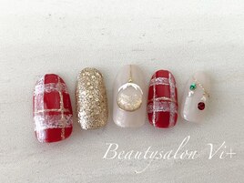 クリスマスネイル