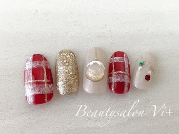 クリスマスネイル