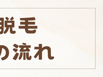 つばめの巣 山科/VIO脱毛施術の流れ