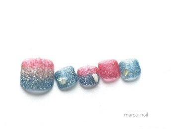 マルカネイル(marca nail)/フット定額アートコースオフ込み