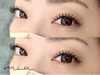 ミウ ネイル(miu nail)の写真/【同時施術の予約はお電話または公式SNSまで◎】まつエク×ネイルの同時施術♪短時間でトータルケア★