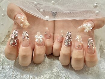 ミラクルネイル(Miracle Nail)の写真/毎日のメンテナンスはお得に♪トレンドデザインを随時追加中★カラーとパーツの多さは都内でもトップクラス