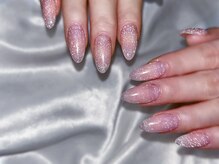 ケー 渋谷店(K)/【スカルプ】ピンク×フラッシュ