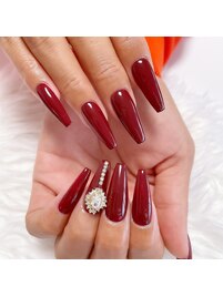 スカルプロングネイル