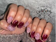 カシュカシュ(Cache Cache)/フラッシュオンピンクネイル