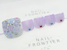 ネイルフロンティア 吉祥寺(NAIL FRONTIER)/きらきらあじさいフット8980円～