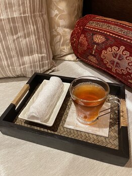 サワン 麻布十番店(sawan)/施術後のティータイム♪