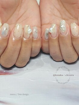 プライベート ネイルサロン マーマ(murmur)/【持込デザインフリーコース】