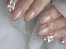サロン ド ネイル 椿(Salon de nail 椿)/ミラーフレンチ