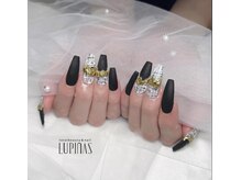 ルピナス(LUPINAS)/黒マットツイード