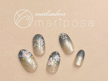 マリポッサ(mariposa)/【Hand】さくらネイル