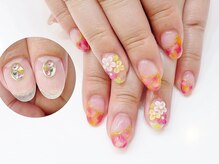 ネイルコレクション ピンク(Nail Collection Pink)/ジェル付け放題★タイダイ
