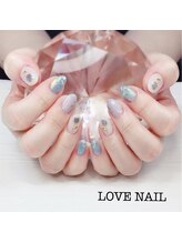 ラブネイル(LOVE NAIL)/チューリップネイル