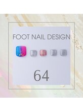 はあとねいる 東武宇都宮駅前店/Foot nail design 64