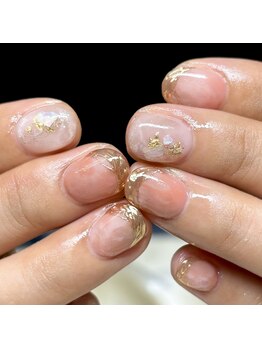 ソラール(SOLAR)/ニュアンス☆大理石ネイル