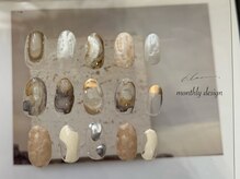 ブランネイル(blanc nail)/1月定額デザイン☆