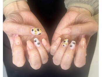 ネスレ ネイル(NESTLE NAIL)/猫ネイル