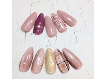 ユカリンゴ(Yukaringo)/秋ネイル★ちょこっとDesign